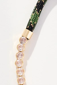 Corded Crystal Necklace