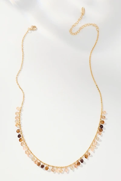 Delicate Colorful Beaded Necklace