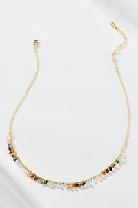 Delicate Colorful Beaded Necklace