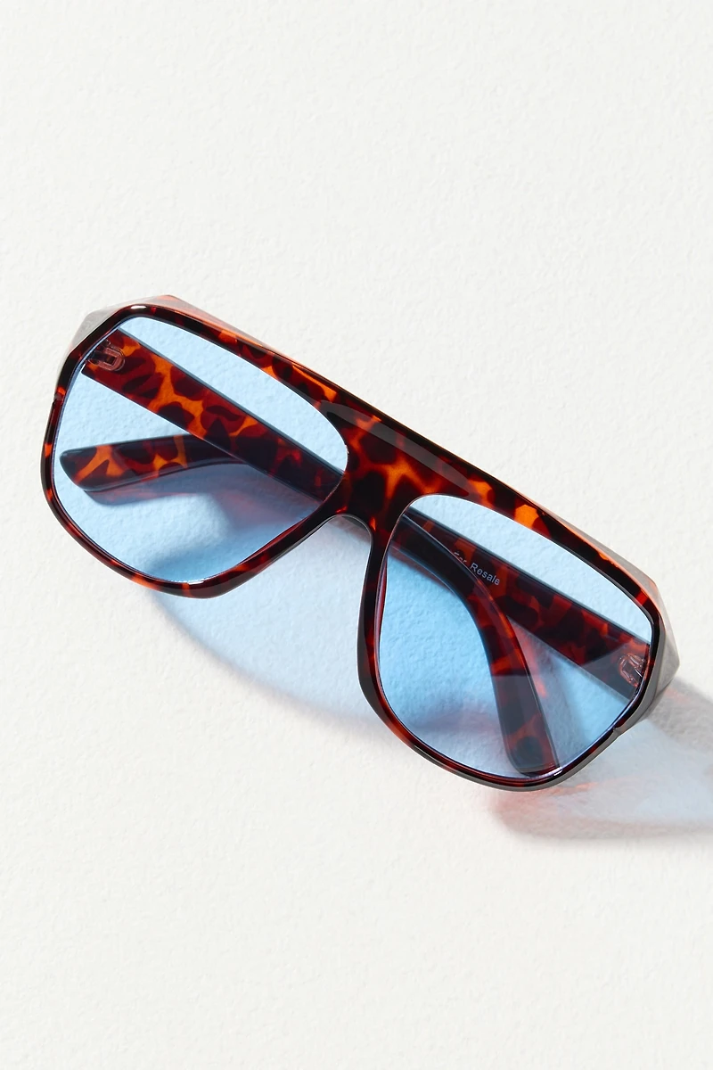 Eyeking Wrapped Ski Aviator Sunglasses