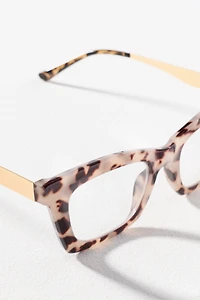 Angled Modern Cat-Eye Readers