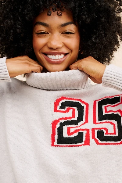 FRENCHMAUVE Dante Turtleneck Sweater
