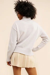 FRENCHMAUVE Dante Turtleneck Sweater