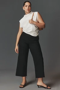 Maeve The Adaptive Seated Colette Cropped Wide-Leg Pants