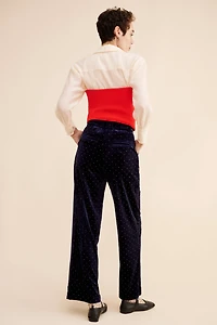 Never Fully Dressed Arden Velvet Trousers