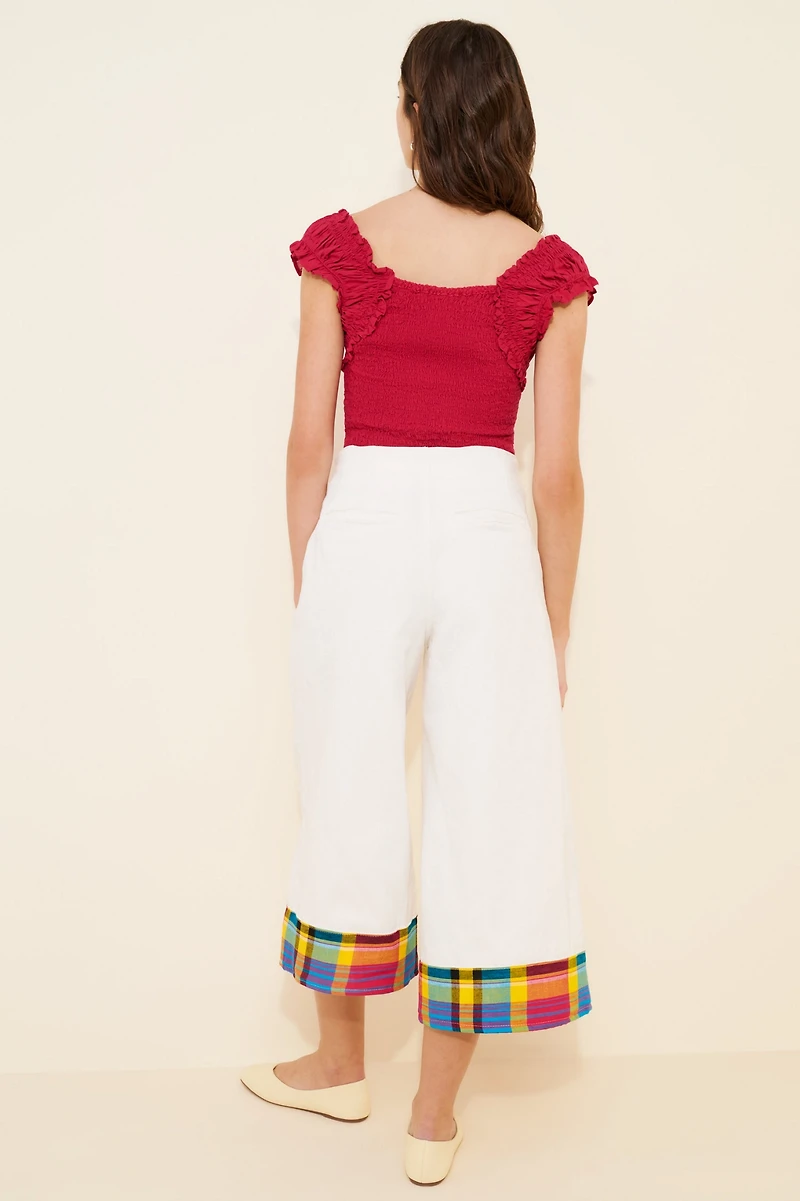 Re_Nuuly Reworked Pleated Jeans