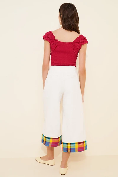 Re_Nuuly Reworked Pleated Jeans