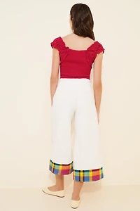 Re_Nuuly Reworked Pleated Jeans