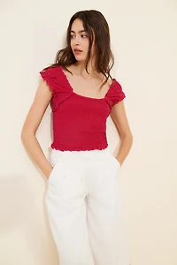 Re_Nuuly Reworked Pleated Jeans