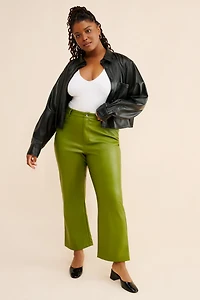 Never Fully Dressed Vegan Leather Trousers