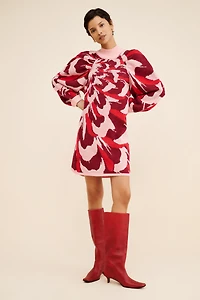 Nuuly x Farm Rio Flower Knit Mini Dress