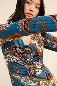 Nuuly x Farm Rio Wonderful Bouquet Midi Dress