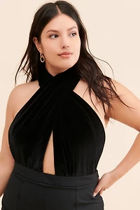 Twobirds Velvet Tie Bodysuit