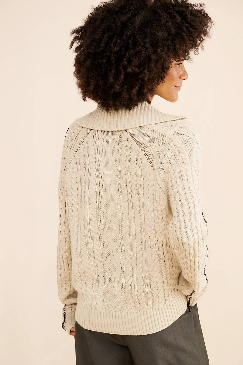 RD Style Cable Stitched Sweater