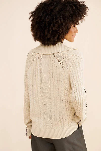 RD Style Cable Stitched Sweater