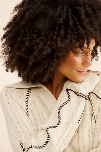 RD Style Cable Stitched Sweater