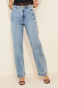 Habitual High-Rise Side Panel Jeans