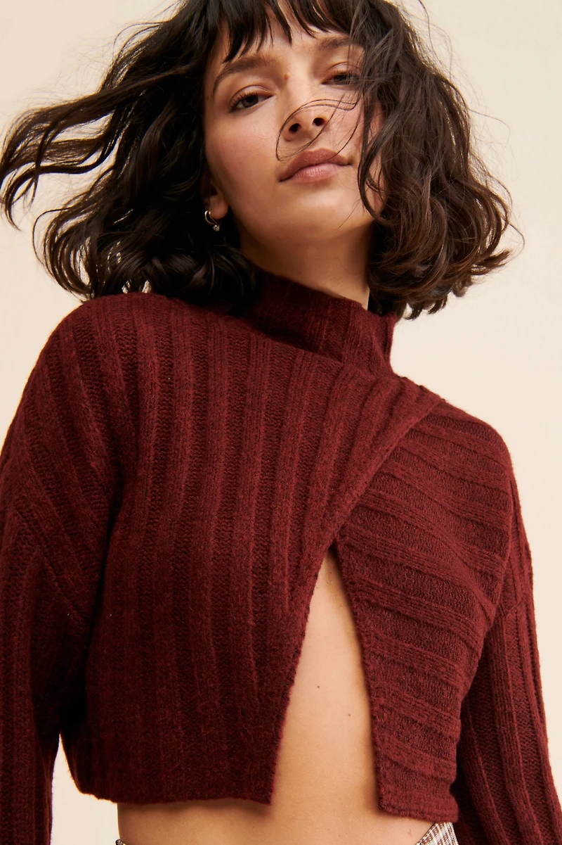 4th & Reckless Moa Crop Sweater