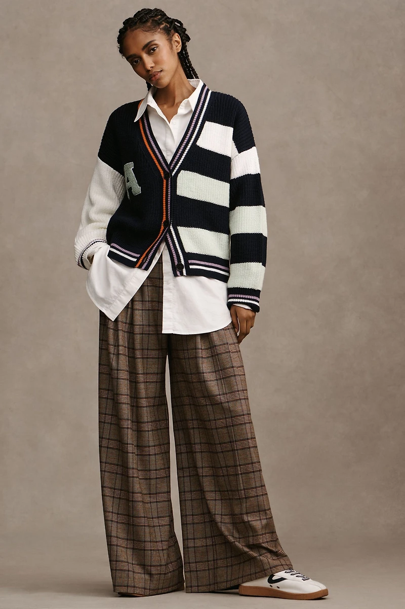 Daily Practice by Anthropologie Letter Sweater Cardigan