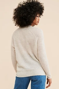 Madewell Ginny V-Neck Raglan Sweater