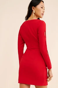 Liv Foster Stretch Crepe Mini Dress