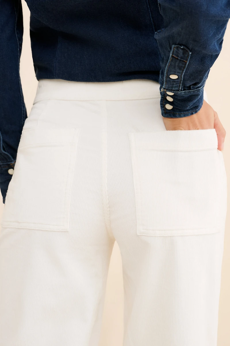 Madewell Emmett Wide-Leg Corduroy Pants