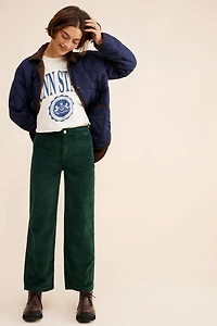 Madewell Emmett Wide-Leg Corduroy Pants