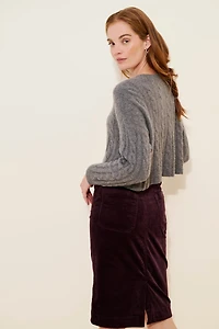 Maeve The Colette Skirt: Corduroy Edition