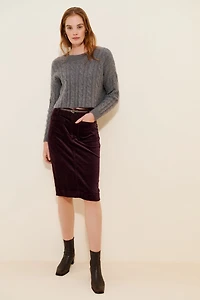 Maeve The Colette Skirt: Corduroy Edition