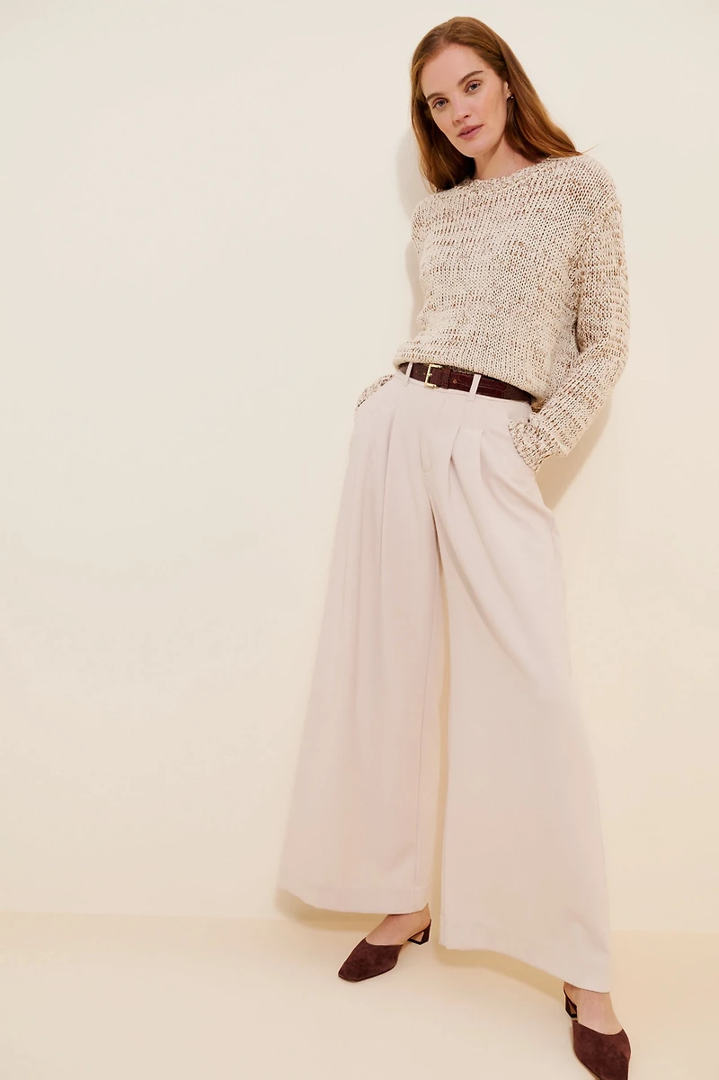 Little Lies Metallic Weave Sweater