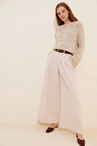 Little Lies Metallic Weave Sweater