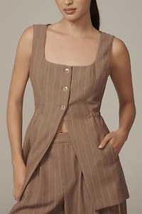 Long-Line Cutaway Vest