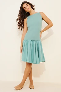 Alexandra Bueno Piu Bella Knit Mini Dress