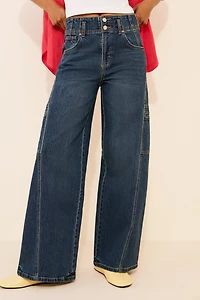 Habitual Cargo Extra Wide-Leg Jeans