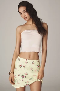 The Tilda Mini Slip Skirt