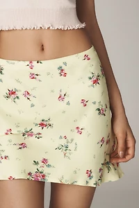 The Tilda Mini Slip Skirt