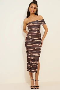 Elliatt Miley Fitted Midi Dress