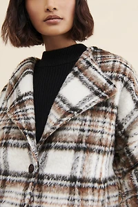 Greylin Lawrence Plaid Cropped Jacket
