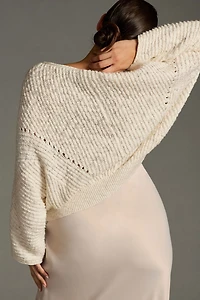 Crewneck Batwing Sweater