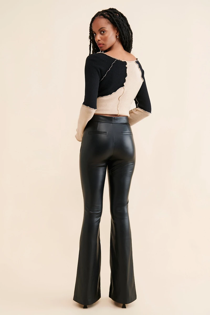 Good American Good Flare Trousers