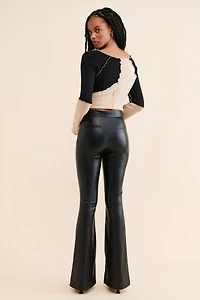 Good American Good Flare Trousers