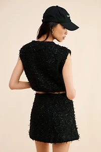 ASTR the Label Pedrine Wool Blend Mini Skirt