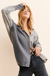 OhSevenDays Samantha Colorblock Shirt