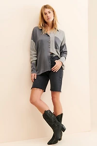 OhSevenDays Samantha Colorblock Shirt