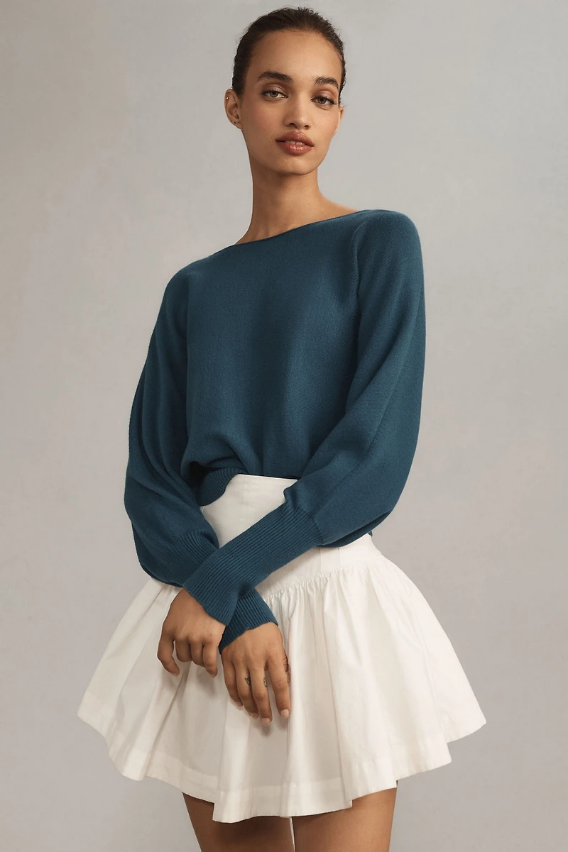 Modern Back Cut-Out Sweater