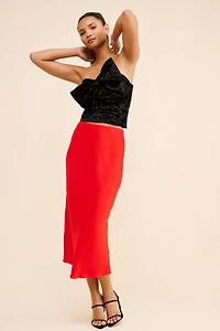 Hutch Velvet Bow Top