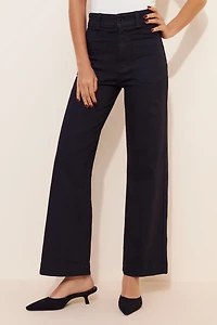ASKK Sailor Wide-Leg High-Rise Jeans