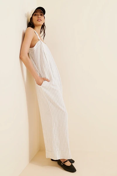 Maeve Waders Wide-Leg Jumpsuit