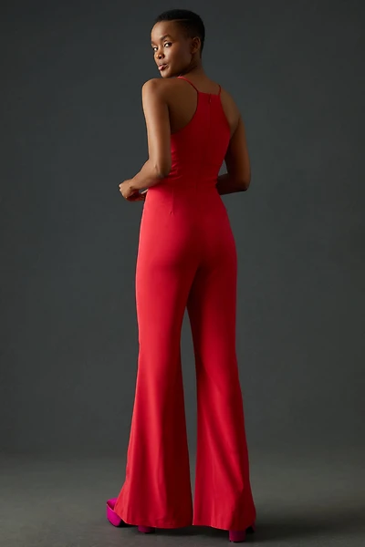 Hutch Flare Front-Slit Jumpsuit