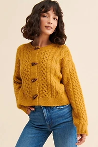 RD Style Toggle Knit Cardigan